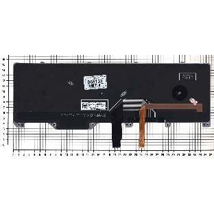 Клавиатура для ноутбука Dell Alienware 17 R4 черная с подсветкой