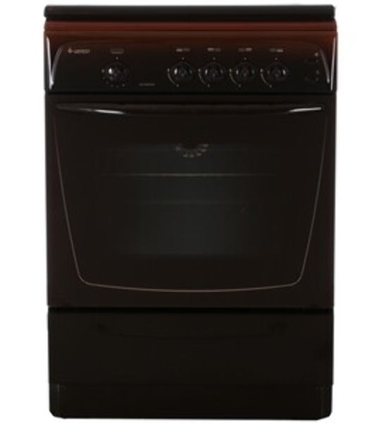 Плита газовая Gefest CG 60MC6 K83 коричневый, конфорок 4 шт, духовка 63 л, 60 см x 85 см x 60 см