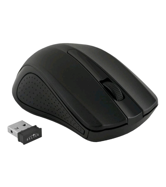 Мышь беспроводная Oklick 485MW черный, 1200 dpi, радиоканал, USB, кнопки - 3
