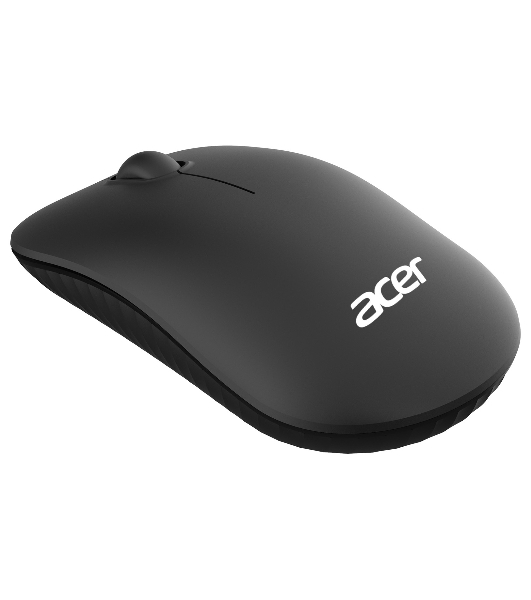 Мышь беспроводная Acer OMR130 черный, 1200 dpi, радиоканал, USB, кнопки - 3