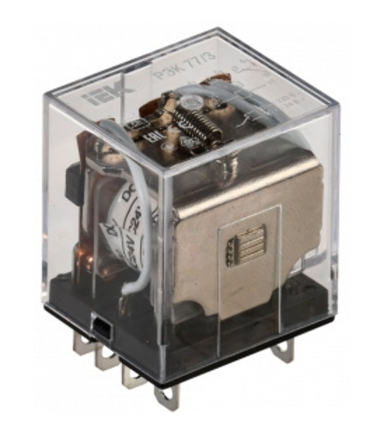 Реле РЭК 77-3 10А 24В DC IEK RRP10-3-10-024D