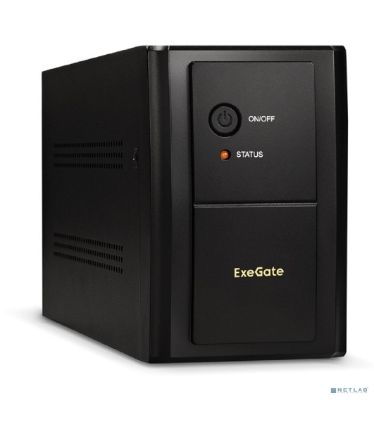 Источник бесперебойного питания ExeGate EX292611RUS SpecialPro UNB-2200.LED.AVR.1SH.2C13.RJ.USB 2200VA/1300W, LED, AVR,1*Schuko+2*C13, RJ45/11, USB, металлический корпус, черный