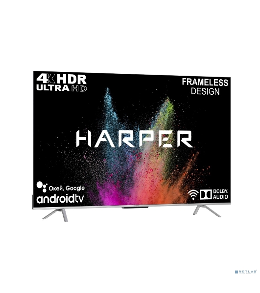 Телевизор Harper 75' 75U770TS черный LED 60Hz