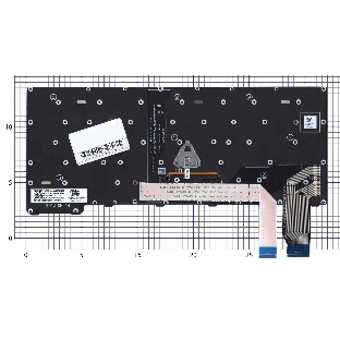 Клавиатура для ноутбука Lenovo ThinkPad X13 Gen 2 черная