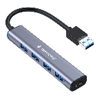 USB-концентратор Gembird UHB-C484, USB, 4хUSB, USB/USB Type-C, фото4