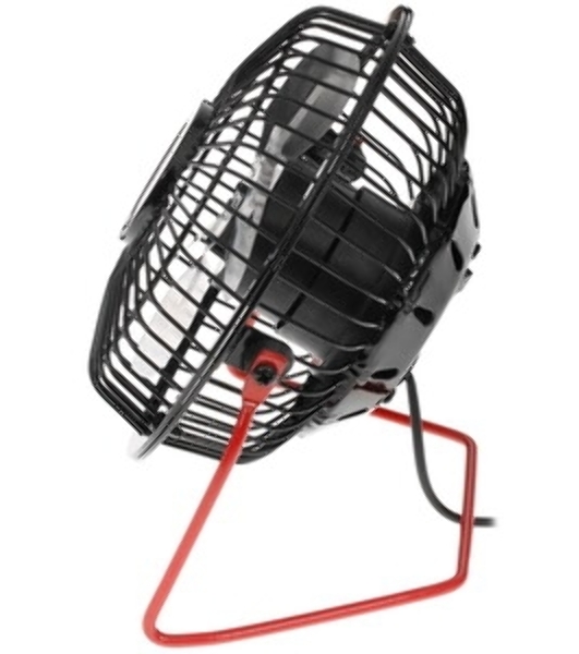 Вентилятор Centek CT-5040 чёрный, настольный, 2.5 Вт, 1 скорость, 10.4 см