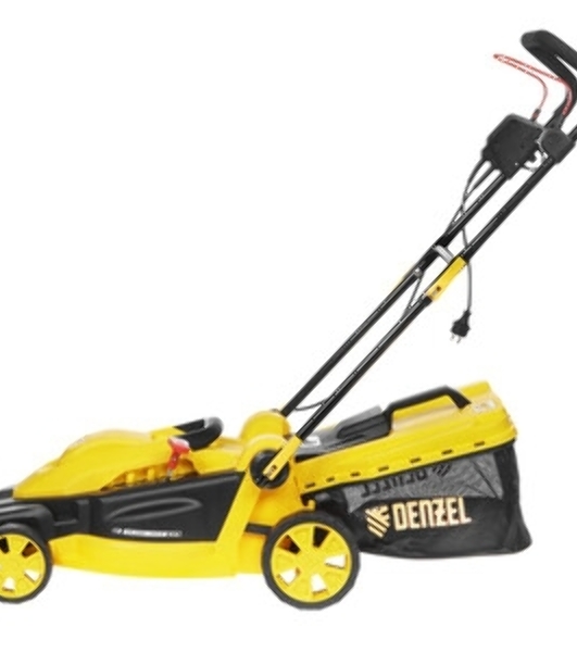 Газонокосилка электрическая Denzel GMC-2000, от сети, 2000 Вт