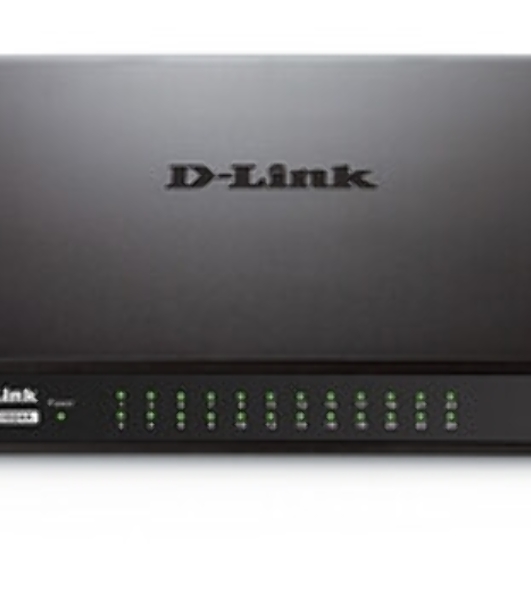 Коммутатор D-Link DES-1024A/E3A, 24×100 Мбит/с, неуправляемый