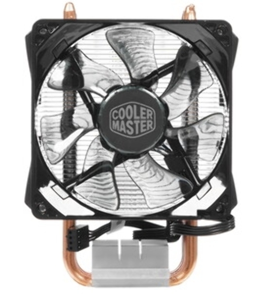 Устройство охлаждения(кулер) Cooler Master Hyper 411 Nano Soc-AM5/AM4/1200/1700/1851 черный 4-pin 30.04dB Al+Cu 180W Ret (RR-H410-25PK-R1)