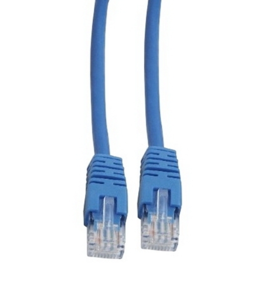 Патч-корд UTP Cablexpert cat.5e, 2м, литой, многожильный, синий