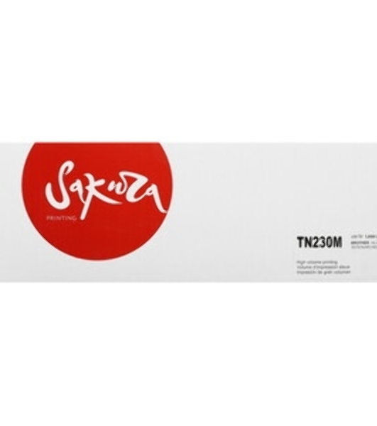 Картридж лазерный Sakura TN230M для Brother DCP-9010CN, HL-3040CN/3070CW, MFC-9120CN/9320CW, пурпурный, 1400 к.