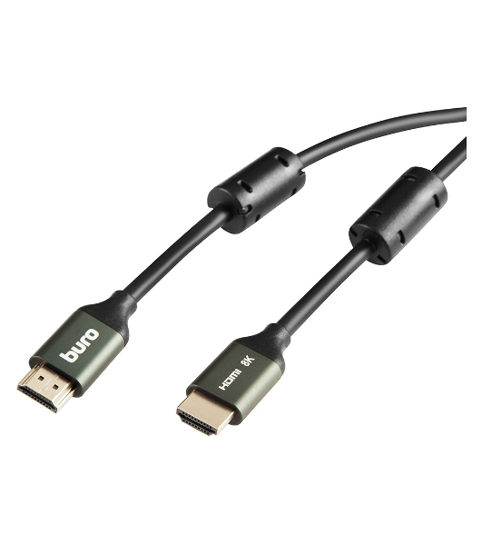 Кабель аудио-видео Buro HDMI (m)/HDMI (m) 3м. феррит.кольца позолоченные контакты черный