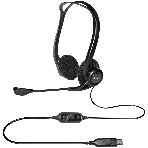 Гарнитура Logitech PC Headset 960 Stereo чёрный, проводная, USB, фото14