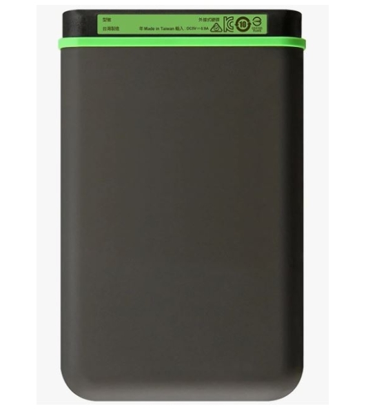Внешний HDD 2.5' Transcend StoreJet 25M3, 2TB, USB 3.2 Gen 1 Type-A, 5400 rpm, серый
