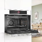 Встраиваемый духовой шкаф электрический Bosch CMG7241W1 белый, фото8