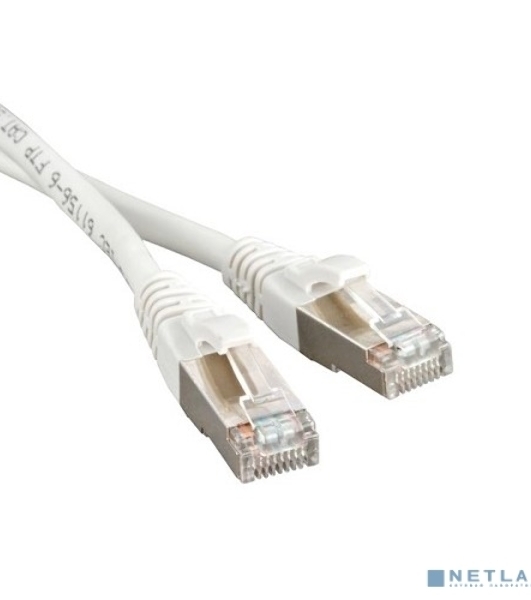 Патч-корд Hyperline PC-LPM-STP-RJ45-RJ45-C5e-20M-LSZH-GY F/UTP, экранированный, Cat.5е, LSZH, 20 м, серый