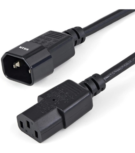 Шнур питания NTSS NTSS-PC13144 C13-С14 проводник.:3x1мм2 1.8м 220/250В 10А черный
