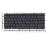 Клавиатура для ноутбука HP Spectre X360 13-4000 черная с подсветкой, фото2