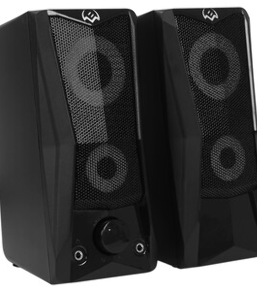 Акустическая система 2.0 АС SVEN G345, черный, (10 Вт, RGB, питание USB, Bluetooth)