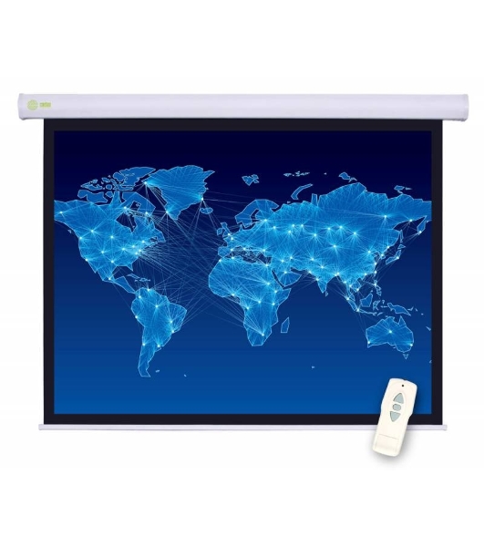 Экран Cactus 127x127см Motoscreen CS-PSM-127X127 1:1 настенно-потолочный рулонный белый