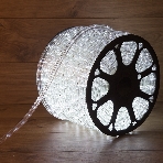 Дюралайт Neon-night LED, свечение с динамикой (3W) - белый, 36 LED/м, бухта 100м, фото 1