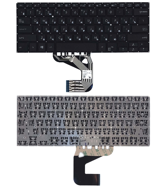 Клавиатура для ноутбука Asus X406 черная