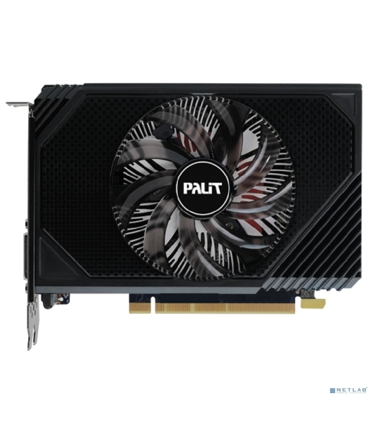 Видеокарта Palit RTX 3050 STORMX OC 6Gb NVIDIA GeForce RTX 3050 6Gb PCI-E 4.0 96bit GDDR6 1042/14000 DVIx1 HDMIx1 DPx1 HDCP Ret