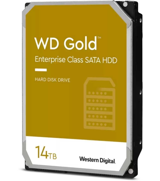 Жесткий диск WD GOLD WD141KRYZ 14ТБ 3,5' 7200RPM 256MB 512E (SATA-III)
