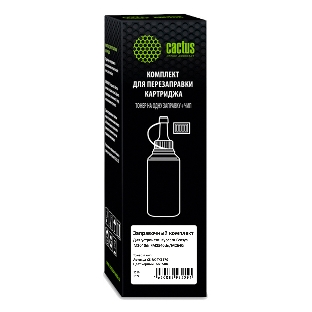Тонер Cactus CS-RK-TK1170 черный флакон 240гр. (в компл.:чип) для принтера Kyocera Ecosys M2040dn/M2540dn/M2640idw