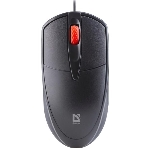 Мышь проводная Defender Icon MB-057 черный, 1000 dpi, USB, кнопки - 3, фото14