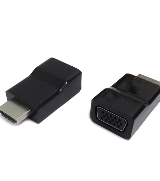Переходник Gembird Переходник HDMI-VGA Cablexpert A-HDMI-VGA-001, 19M/15F