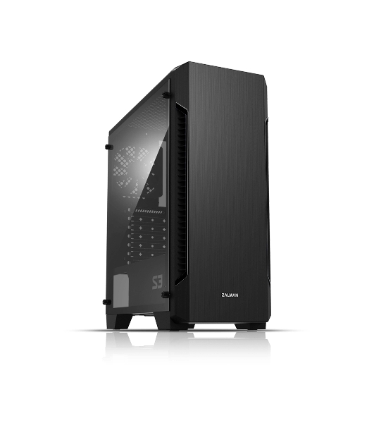 Компьютерный корпус Zalman S3 черный без БП ATX 2x120мм 2xUSB 2.0 1xUSB 3.0 audio bott PSU