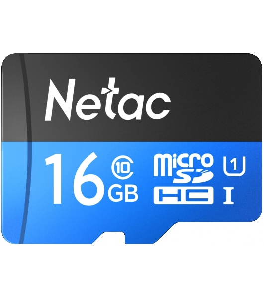 Флеш карта microSDHC 16Gb Netac P500 NT02P500STN-016G-S (без SD адаптера) 80Mb/s