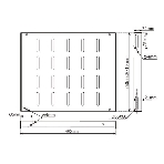 Полка стационарная Lanmaster TWT-RACK2-S4-6/80 нагр.:80кг. 19' 350мм серый (упак.:1шт), фото2