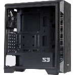 Компьютерный корпус Zalman S3 черный без БП ATX 2x120мм 2xUSB 2.0 1xUSB 3.0 audio bott PSU, фото10
