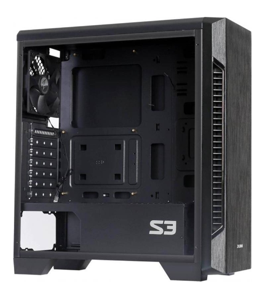 Компьютерный корпус Zalman S3 черный без БП ATX 2x120мм 2xUSB 2.0 1xUSB 3.0 audio bott PSU