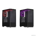 Компьютерный корпус Defender HyperHub черный,ATX,3fans,switchM/BSync, фото7