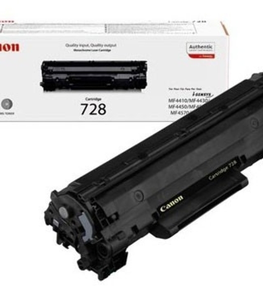 Картридж лазерный Canon 728 черный (2100 стр.) для Canon MF4410/4430/4450/4550/4570/4580