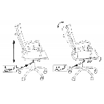 Кресло Бюрократ CH-993/camel светло-коричневый, экокожа, фото17