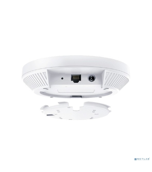 Потолочная точка доступа TP-Link EAP653 AX3000 Ceiling Mount Dual-Band Wi-Fi 6 Access Point, 1 1Gbps RJ45 Port, 574Mbps at2.4 GHz + 2402 Mbps at 5 GHz, 802.3at POE, 2 Internal Antennas