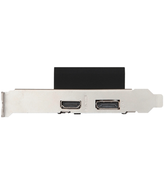 Видеокарта MSI PCI-E GT 1030 2GHD4 LP OC nVidia GeForce GT 1030 2048Mb 64bit DDR4 1189/2100/HDMIx1/DPx1/HDCP Ret low profile