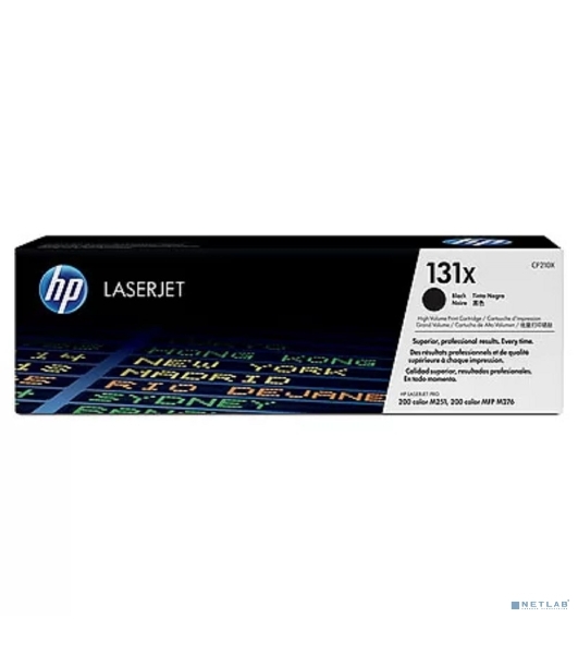 Картридж лазерный HP CF210X черный LaserJet Pro 200 M251/M276 (2400 стр.)