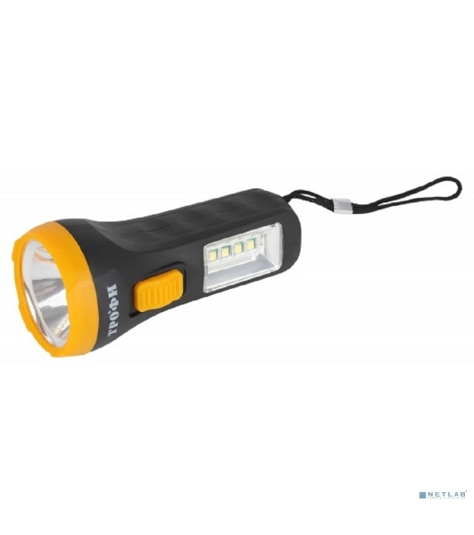 Фонарь светодиодный UB-101 универсальный на батарейках 1Вт 1 SMD+4 LED 1хAA Трофи Б0054034