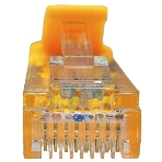 Патч-корд Suprlan 10-0164 UTP RJ-45 вил.-вилка RJ-45 cat.5e 3м желтый LSZH 24AWG, фото 1