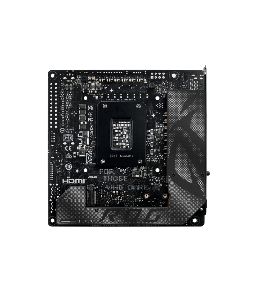 Материнская плата ASUS ROG STRIX B860-I GAMING WIFI, LGA1851, Intel B860, 2xDDR5, 4xSATA, 2xM.2, 1xPCIe 5.0 x16, 1xDP, 1xHDMI, 1xThunderbolt 4, 1x2.5Gb LAN, Wi-Fi 7, 2xUSB 2.0, 3xUSB 3.2 Gen 1, 1xUSB 3.2 Gen 2, 1xUSB 3.2 Gen 2x2, 1xUSB-C, 1xS/PDIF, 2x3.5 мм, 7.1, Mini-ITX