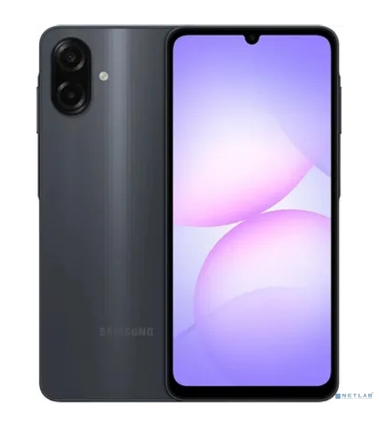 Смартфон Samsung Galaxy A07 4/64Gb черный
