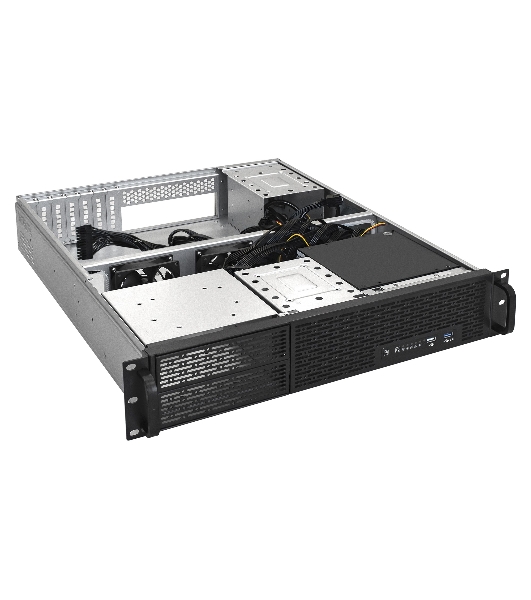 Серверный корпус ExeGate Pro EX293338RUS 2U550-06/2U2088 (RM 19', высота 2U, глубина 550, БП 1000ADS, USB)