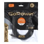 Кабель GoPower HDMI (M)-HDMI (M) 5.0M 00-00027310 черный, фото 1