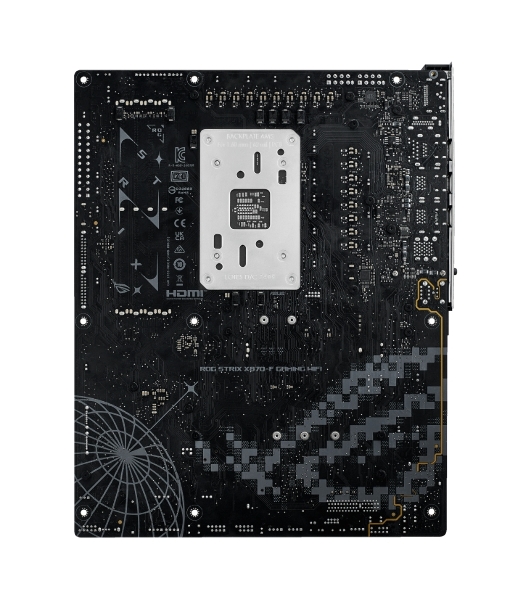 Материнская плата ASUS ROG STRIX X870-F GAMING WIFI, AM5, AMD X870, 4xDDR5, 2xSATA, 4xM.2, 1xPCI-E 5.0 x16, 1xPCI-E 4.0 x4, 1xHDMI, 1xDP, 2xUSB-C USB4, 1xUSB-C 10Gbps, 5xUSB-A 10Gbps, 4xUSB-A 5Gbps, 1x 2.5Gb LAN, 2x3.5 мм, 7.1, ATX