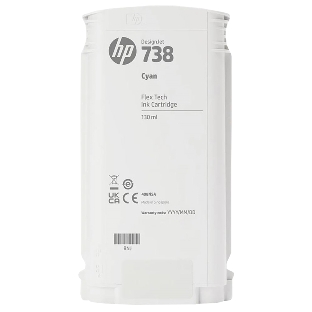 Картридж HP 738 130мл Cyan DesignJet Ink Cartridge